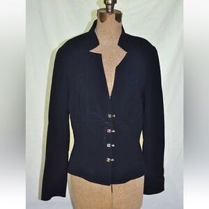 Wool Vintage CARLISLE DIPLOMAT BLAZER JACKET Retail $535 size 2.